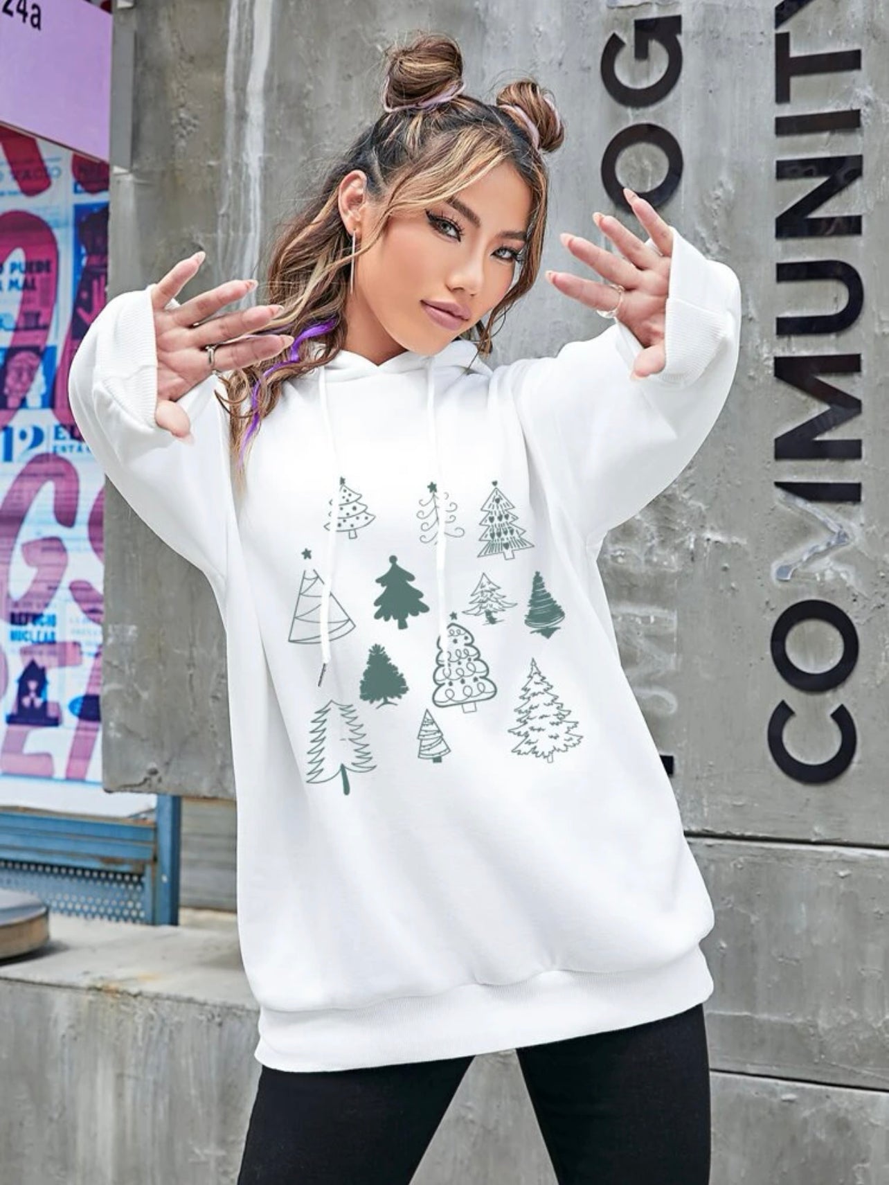 Christmas Trees Hoodie