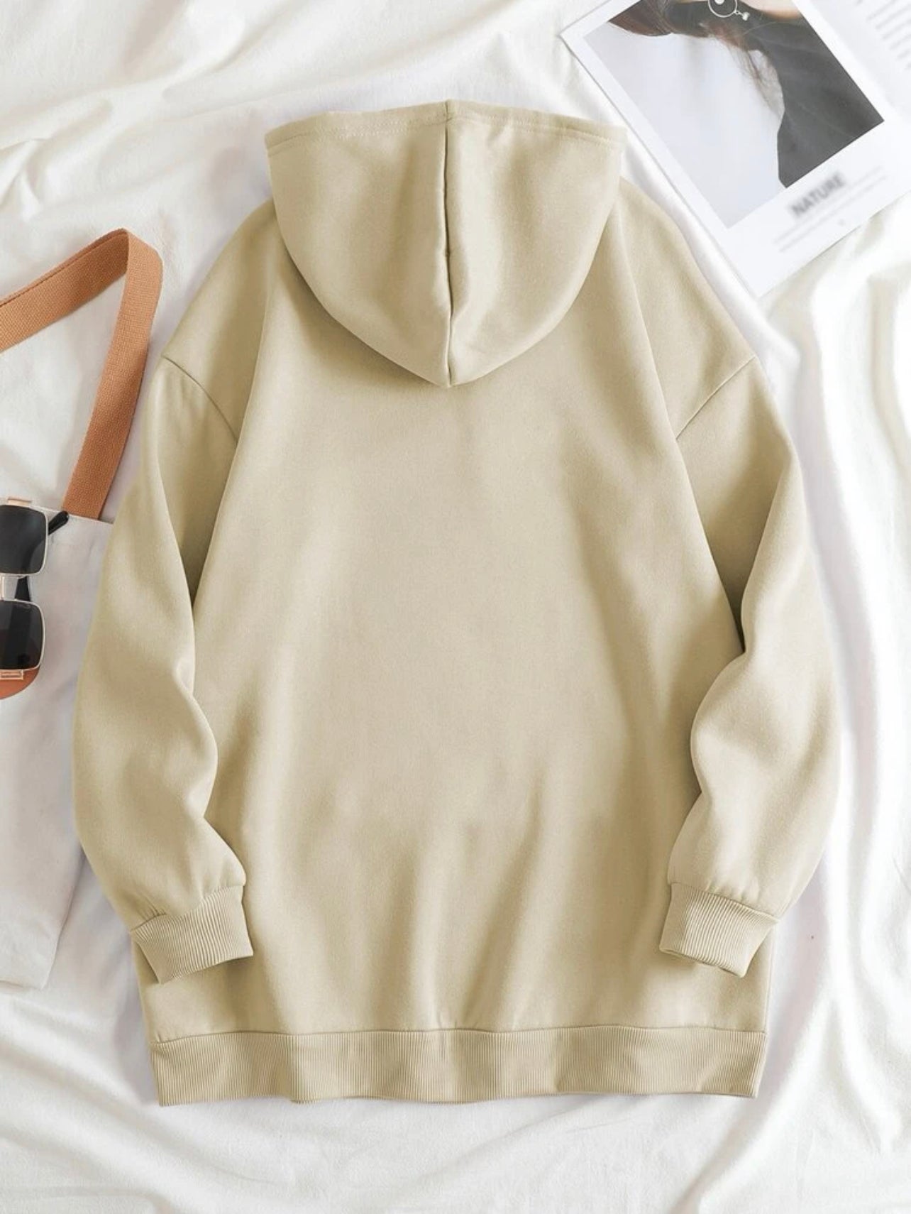 Beige Holiday Hoodie