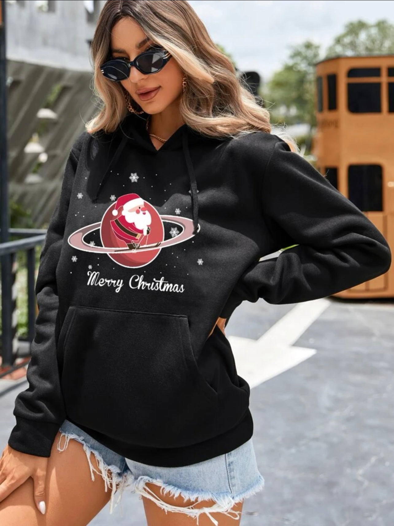 Christmas Planet Hoodie
