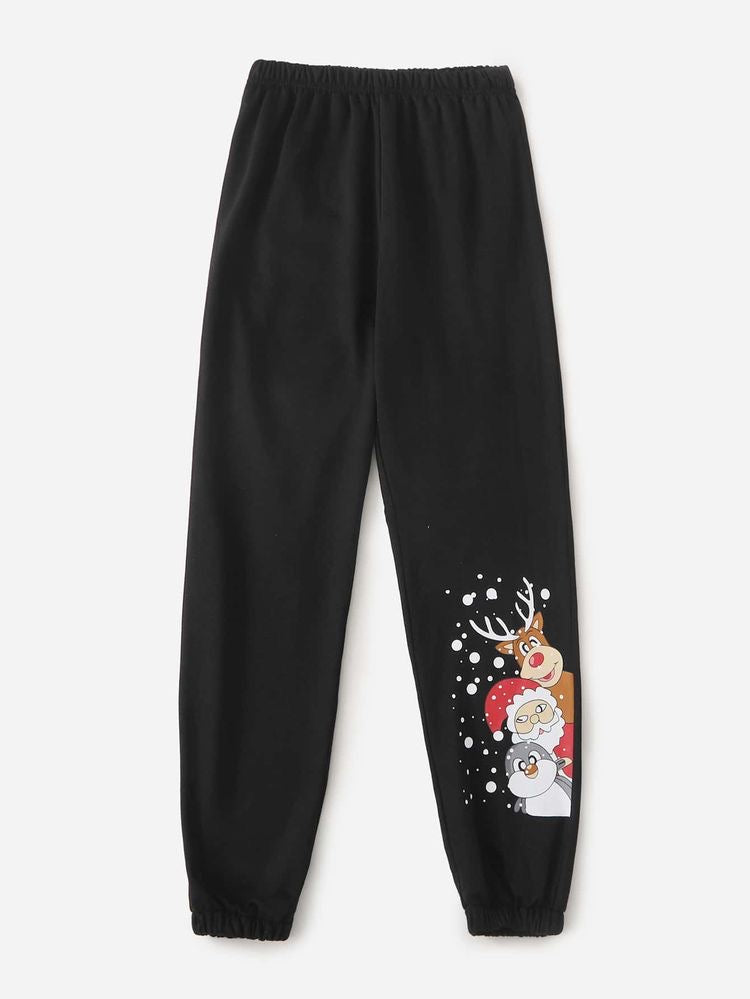 Deer Christmas Sweatpants