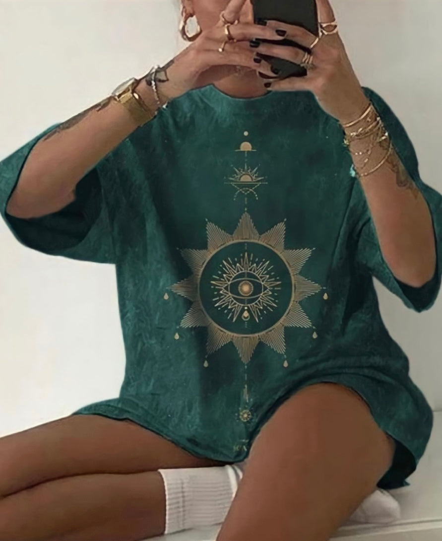Sun Green Tshirt
