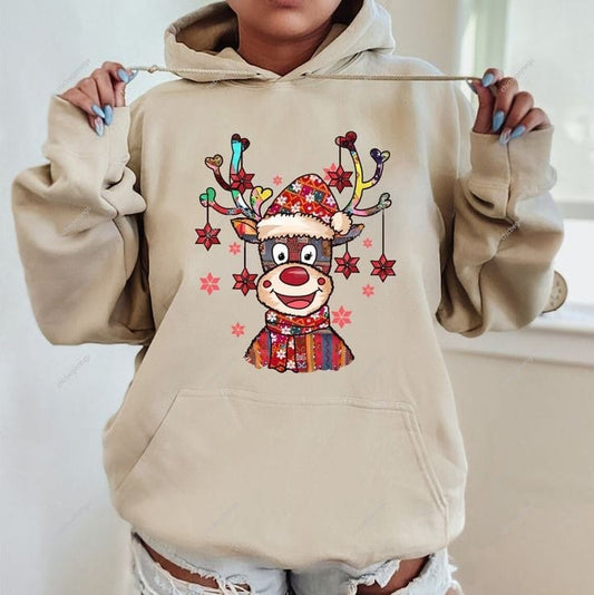 Happy Deer Hoodie