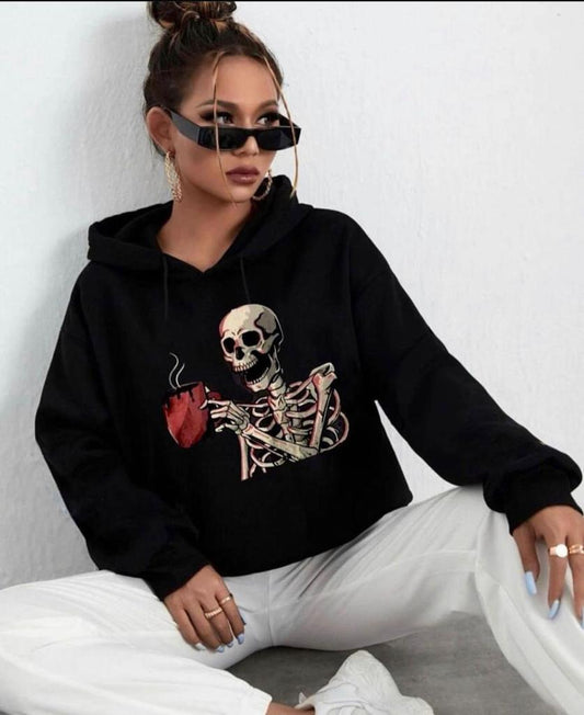 Coffee Skull Hoodie