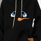 Cute Snowman Face Hoodie