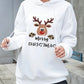 Merry Christmas Deer Hoodie