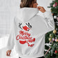 Holiday White Hoodie