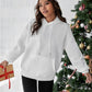 Holiday White Hoodie
