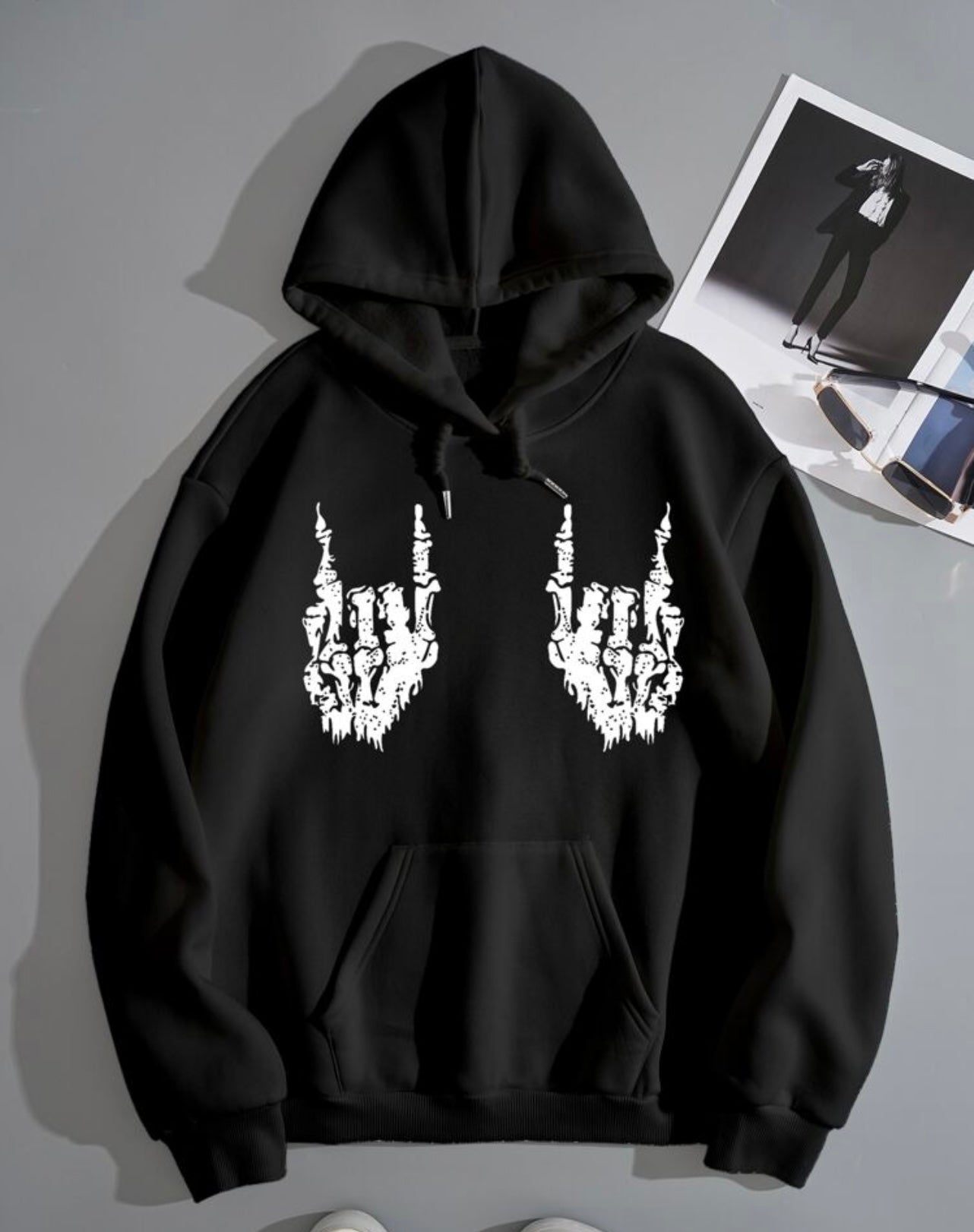 Skull Hand Hoodie