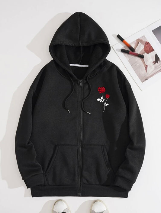Red Roses Hoodie