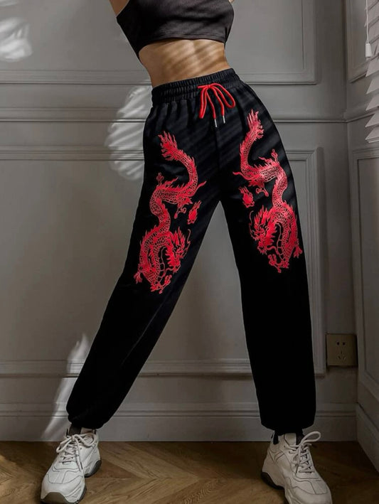Red Dragon Sweatpants