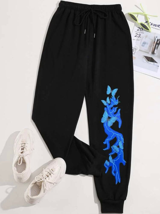 Blue Butterflies Sweatpants