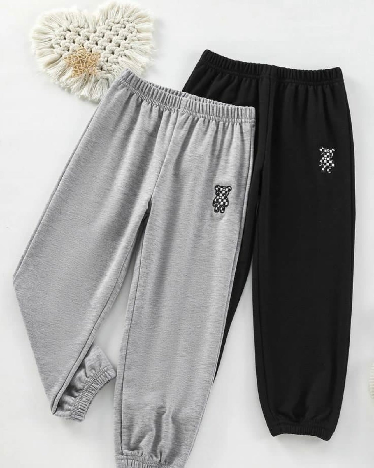 Grey & Black Sweatpants