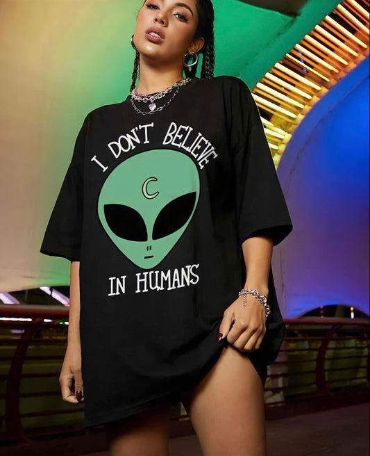 Alien Black Tshirt