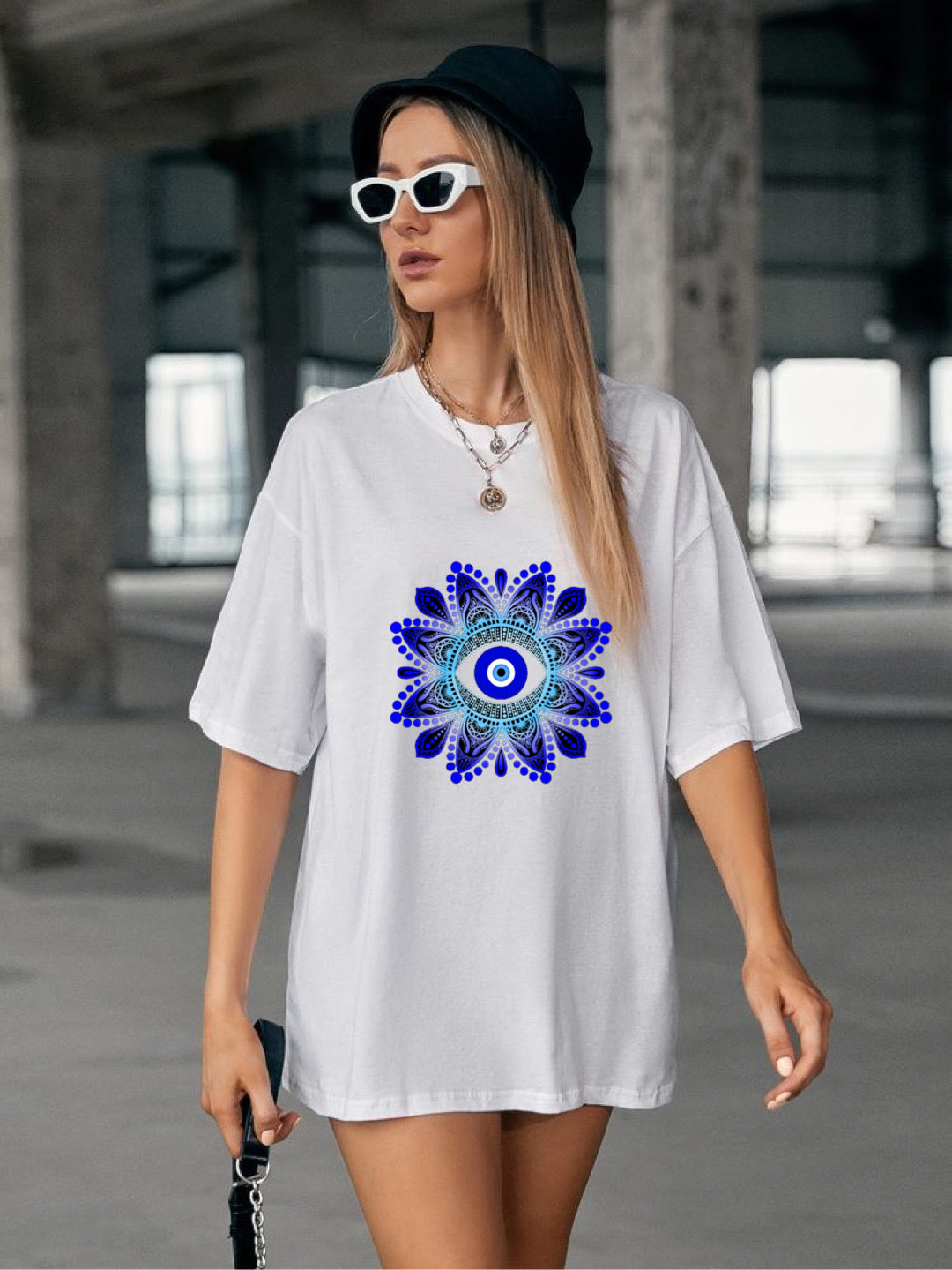 Blue Eye Flower Tshirt